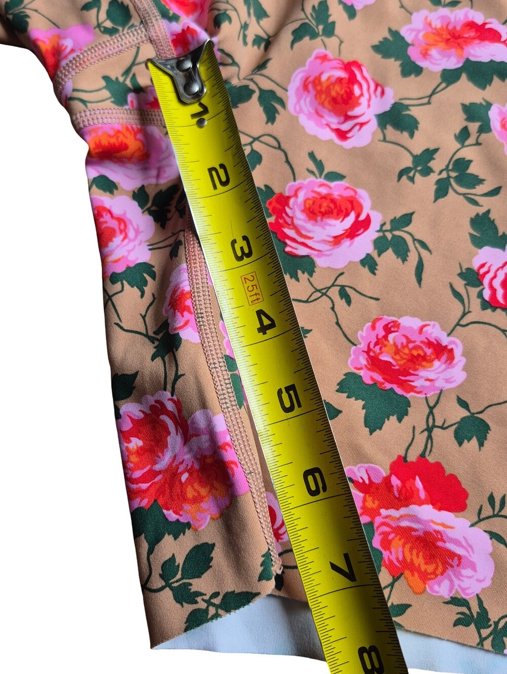 Aerie Offline Size Small Womens Goals Floral High Rise Bike Shorts - Picture 2 of 6